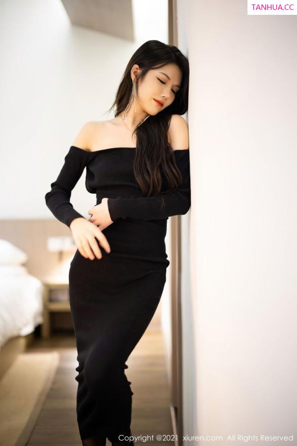 媛媛酱  新人模特媛媛酱 性感典雅的礼裙第12张图片